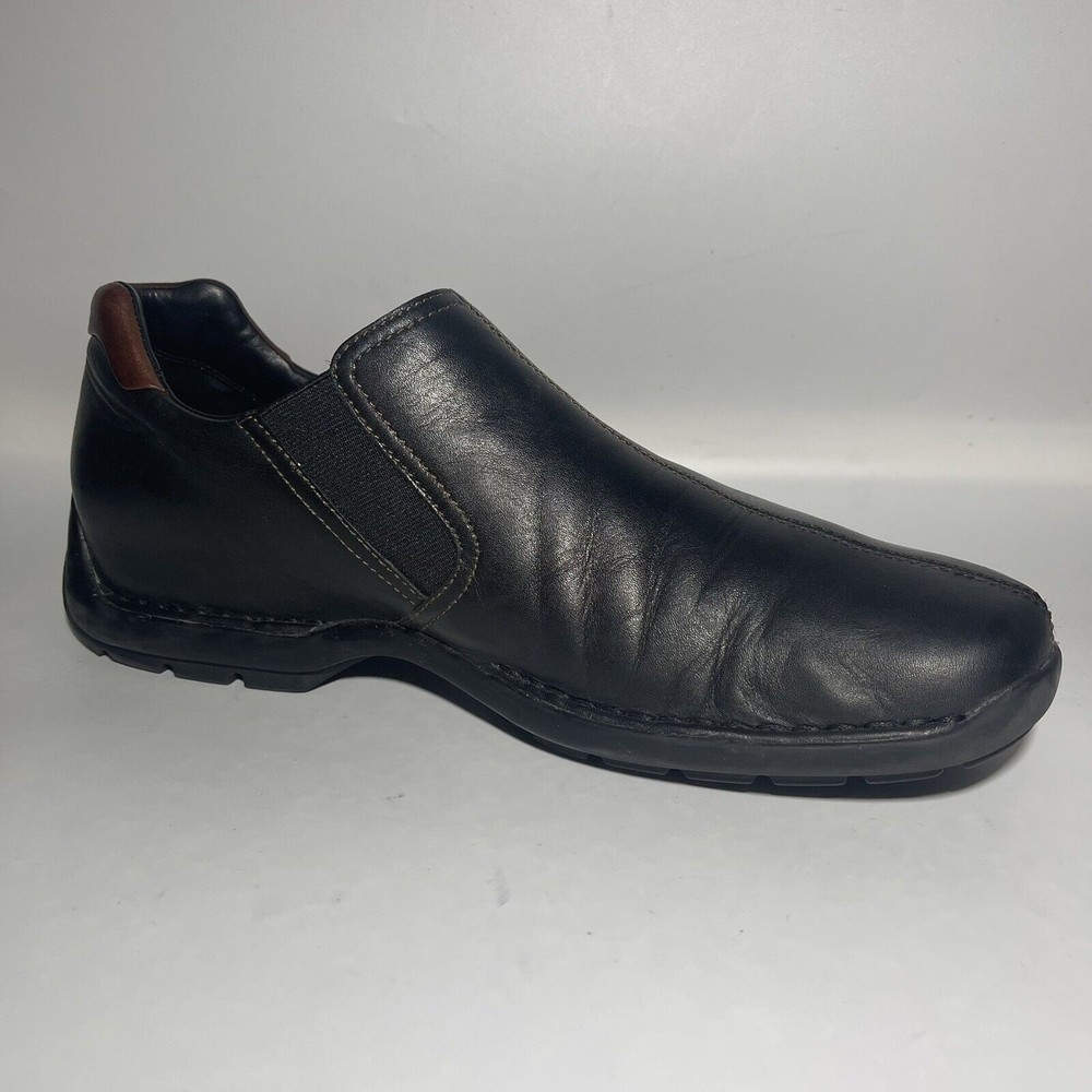 COLE  HAAN Men’s 10 M Slip On Black Trim - Picture 8 of 12